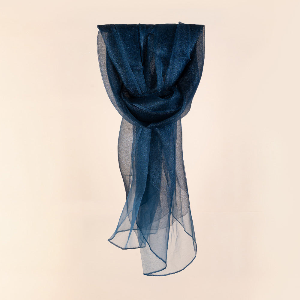 SCIARPA FOULARD LEGGERA LAMINATA