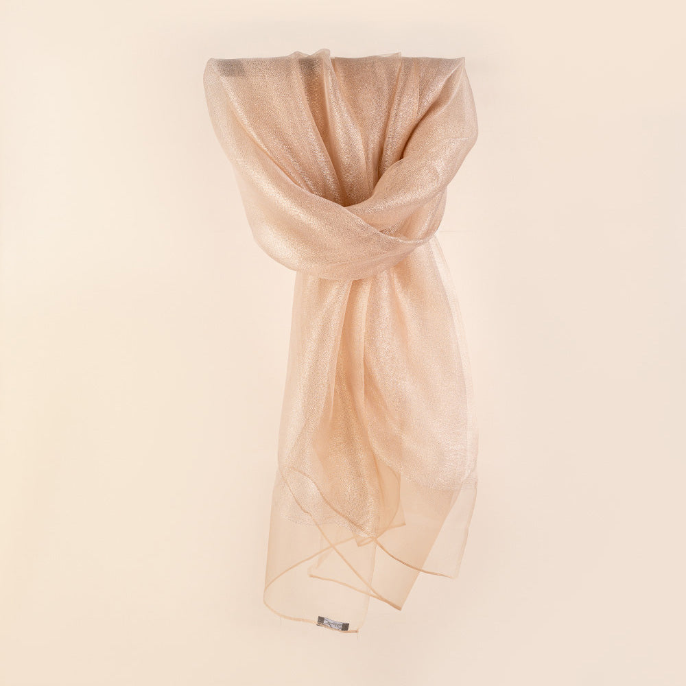 SCIARPA FOULARD LEGGERA LAMINATA