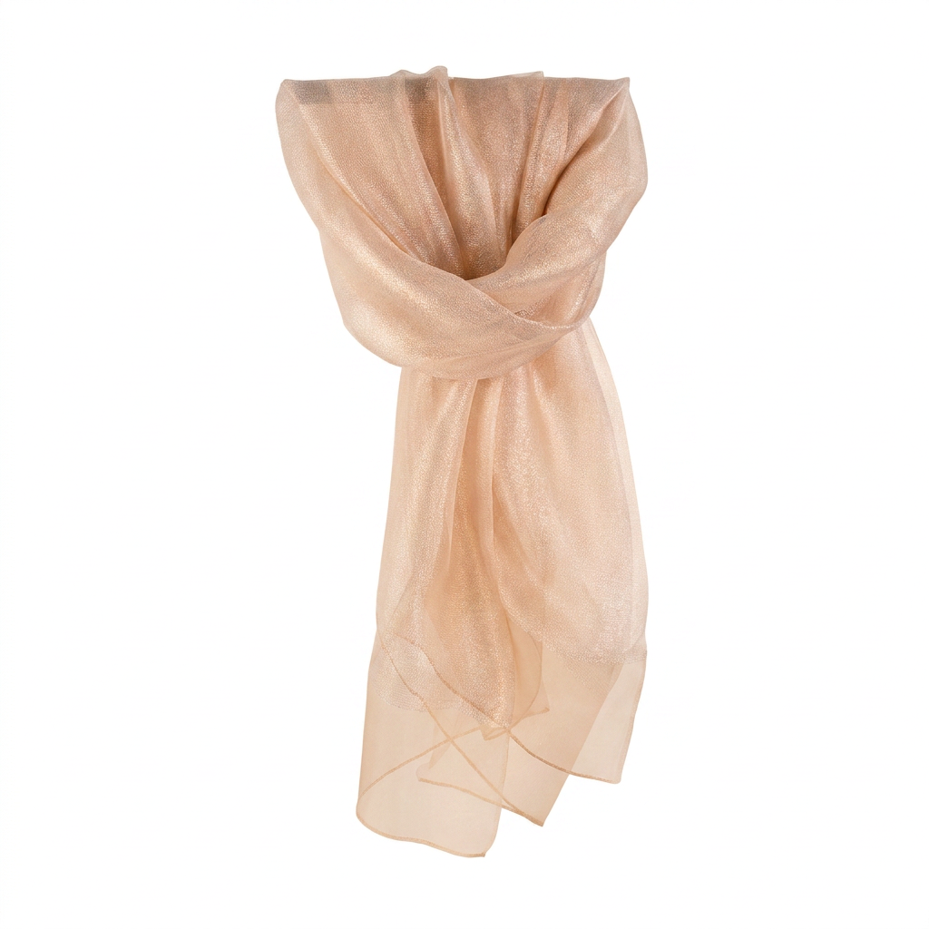 SCIARPA FOULARD LEGGERA LAMINATA
