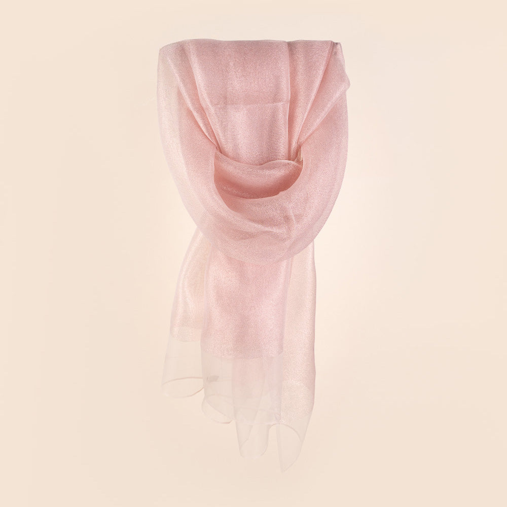 SCIARPA FOULARD LEGGERA LAMINATA