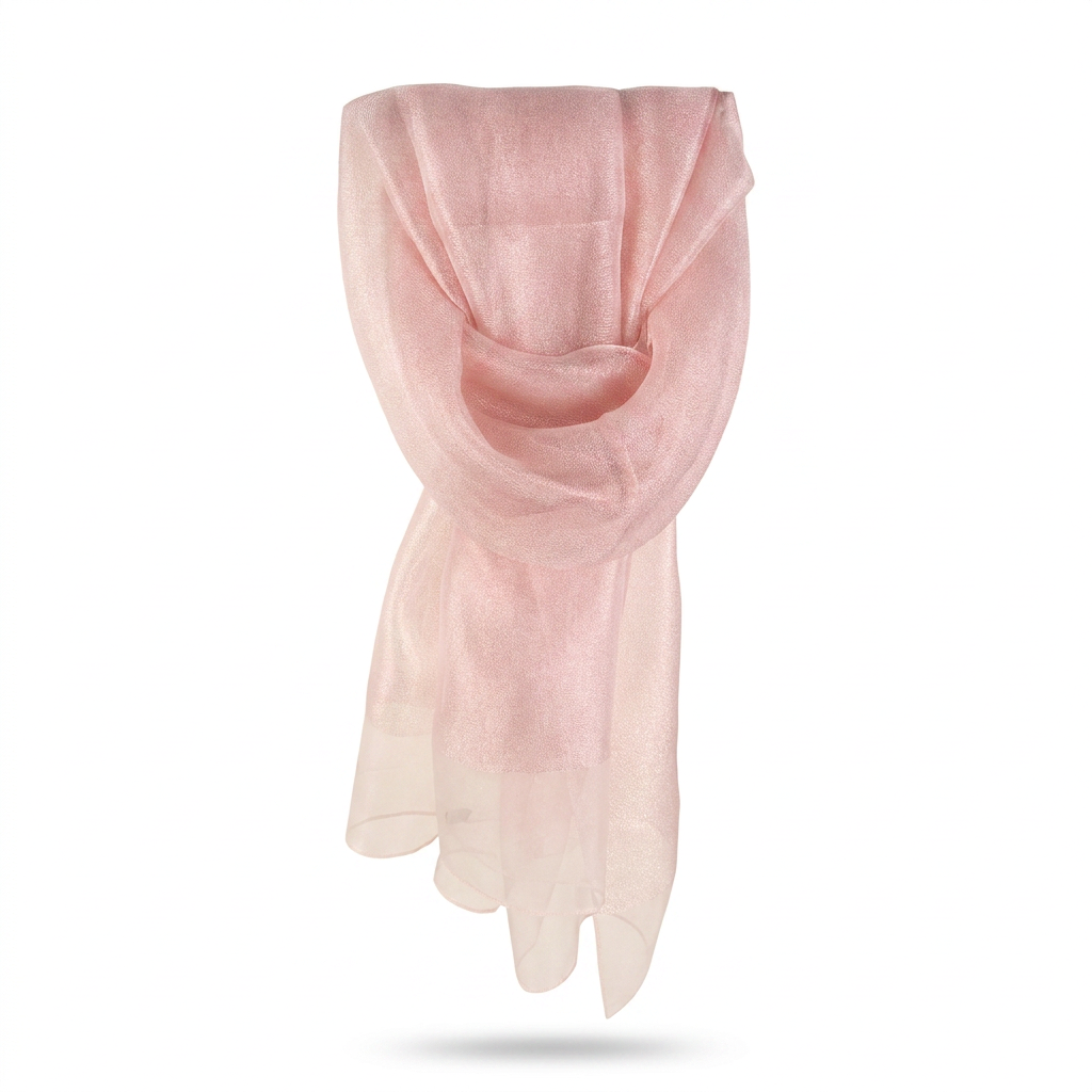 SCIARPA FOULARD LEGGERA LAMINATA
