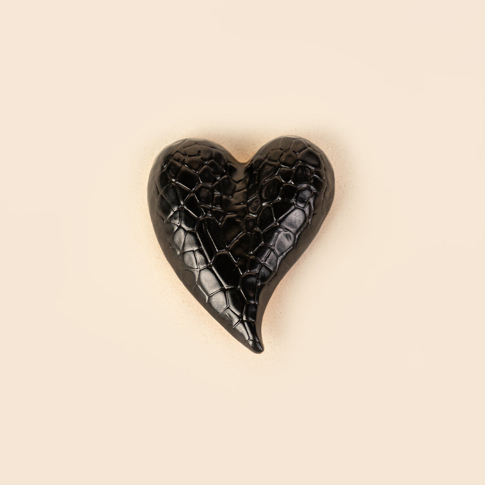 SPILLA CUORE CON EFFETTO CREPE