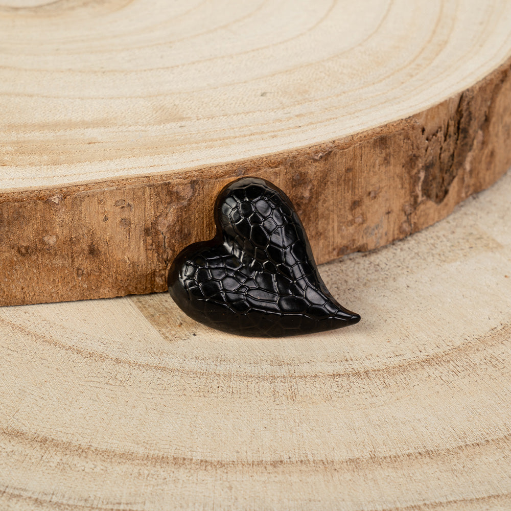 SPILLA CUORE CON EFFETTO CREPE