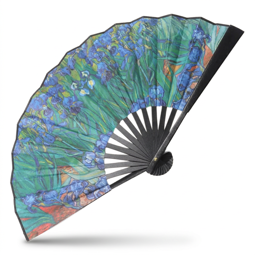 FAN WITH PAINTED FANTASY